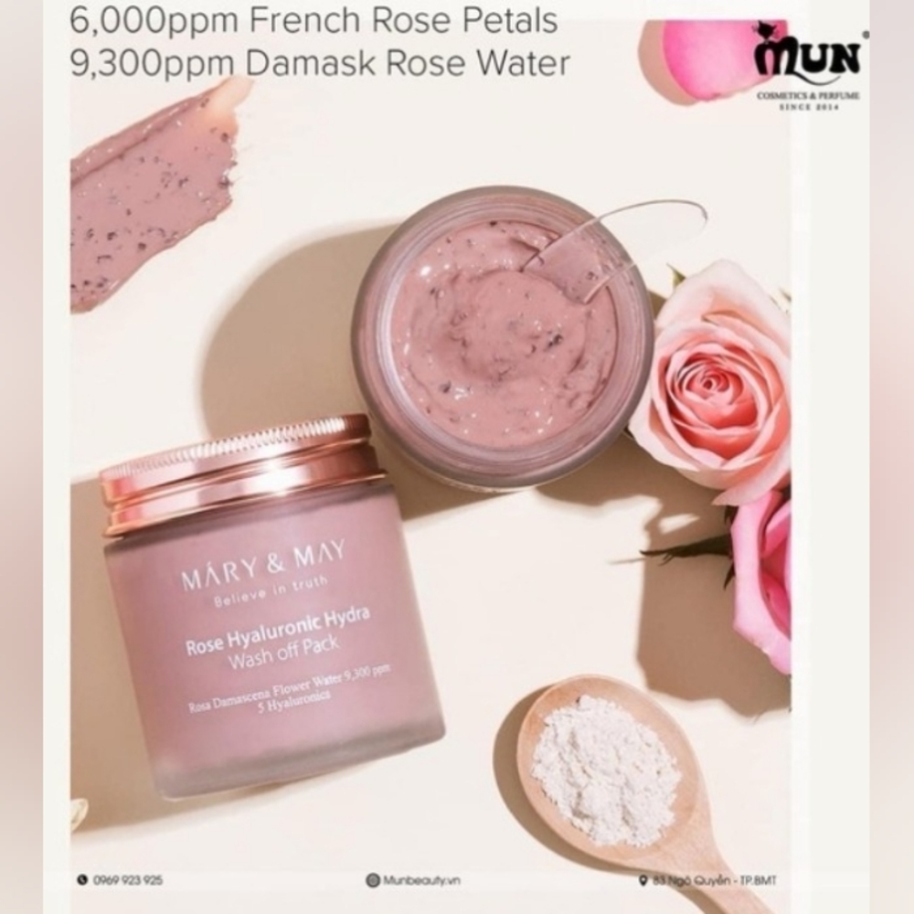 Mary & May Rose Hyaluronic Hydra Mask Set - Picture 10 of 12